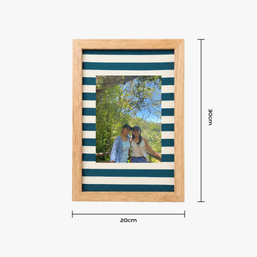 Cuadro decorativo tela 20x30cm - Rayas