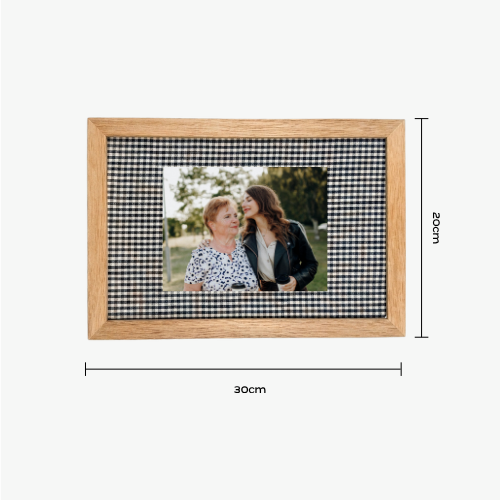 Cuadro decorativo tela 20x30cm - Vichy