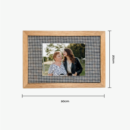Cuadro decorativo tela 20x30cm - Vichy