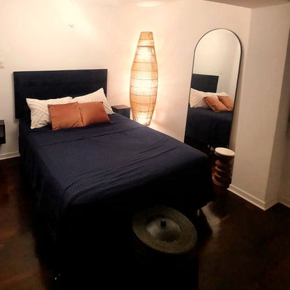 Espejo Arco Cuerpo Entero 170x65cm | Marco Metal Negro Mate | Stock Lima | WellHome